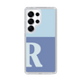Slim Protection Case［ Original - initial two tone - R blue ］