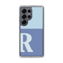 Slim Protection Case［ Original - initial two tone - R blue ］