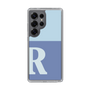 Slim Protection Case［ Original - initial two tone - R blue ］