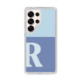 Slim Protection Case［ Original - initial two tone - R blue ］