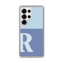 Slim Protection Case［ Original - initial two tone - R blue ］