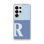 Slim Protection Case［ Original - initial two tone - R blue ］