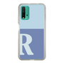 Slim Protection Case［ Original - initial two tone - R blue ］