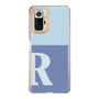 Slim Protection Case［ Original - initial two tone - R blue ］