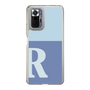 Slim Protection Case［ Original - initial two tone - R blue ］