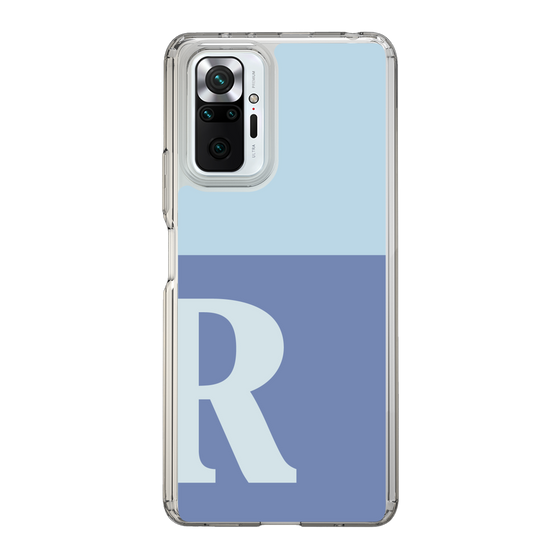 Slim Protection Case［ Original - initial two tone - R blue ］