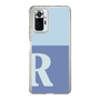 Slim Protection Case［ Original - initial two tone - R blue ］