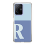 Slim Protection Case［ Original - initial two tone - R blue ］