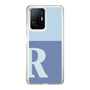 Slim Protection Case［ Original - initial two tone - R blue ］