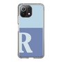 Slim Protection Case［ Original - initial two tone - R blue ］