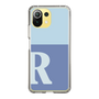 Slim Protection Case［ Original - initial two tone - R blue ］