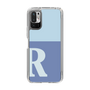 Slim Protection Case［ Original - initial two tone - R blue ］