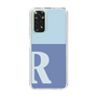 Slim Protection Case［ Original - initial two tone - R blue ］
