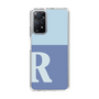 Slim Protection Case［ Original - initial two tone - R blue ］