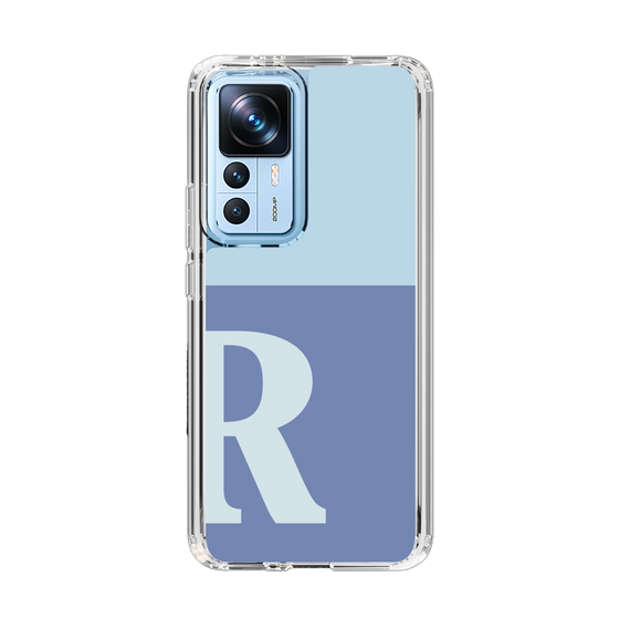 Slim Protection Case［ Original - initial two tone - R blue ］