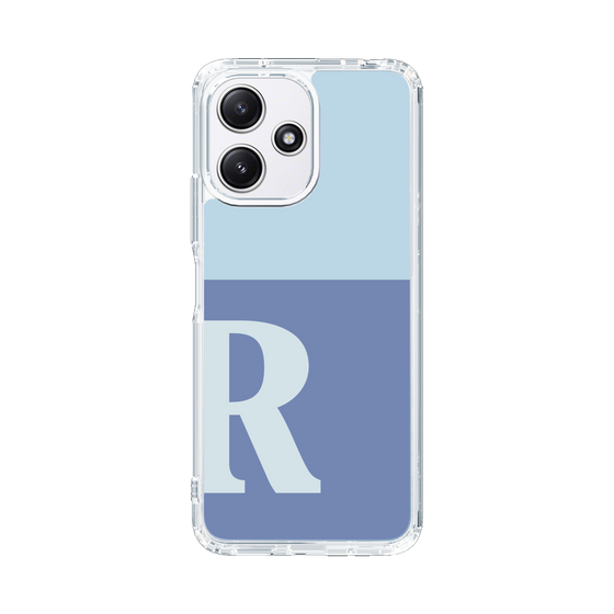 Slim Protection Case［ Original - initial two tone - R blue ］