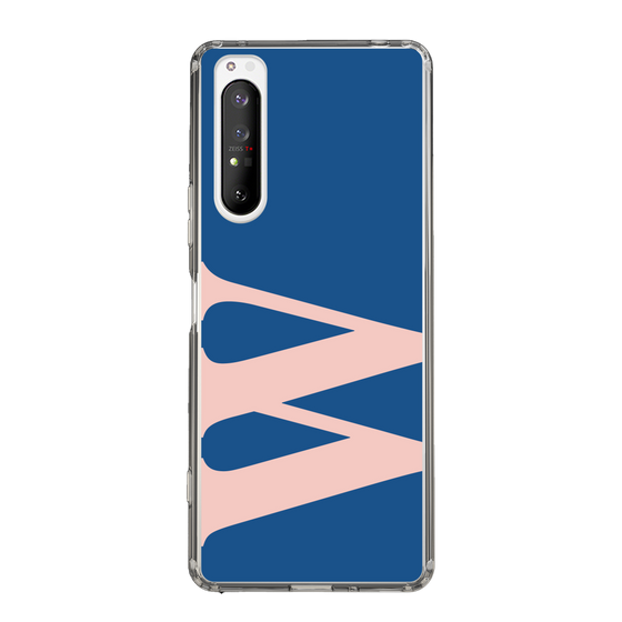Slim Protection Case［ Original - initial color - W navy ］