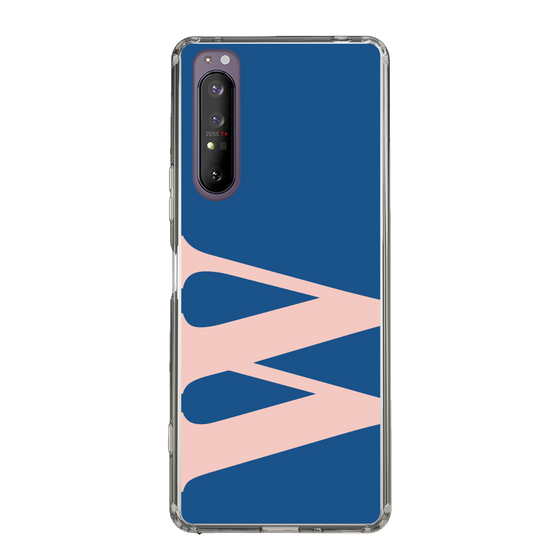 Slim Protection Case［ Original - initial color - W navy ］