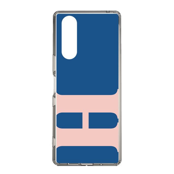 Slim Protection Case［ Original - initial color - H navy ］