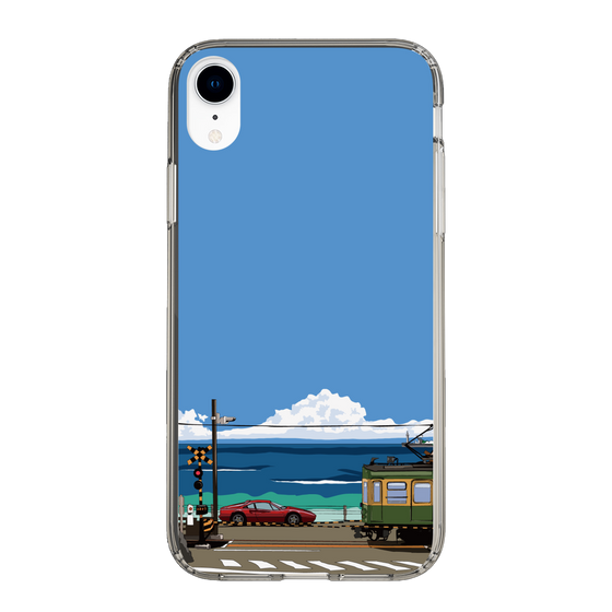 Slim Protection Case［ Studio Alec Shonan Story - Enoden and Ferrari 328GT ］