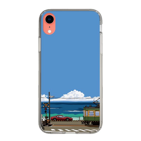 Slim Protection Case［ Studio Alec Shonan Story - Enoden and Ferrari 328GT ］