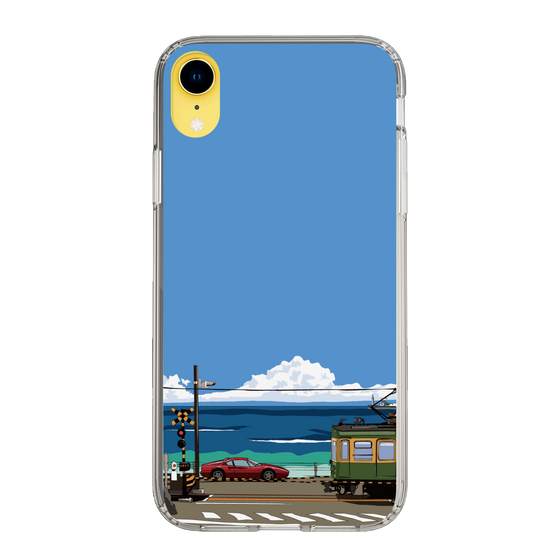 Slim Protection Case［ Studio Alec Shonan Story - Enoden and Ferrari 328GT ］