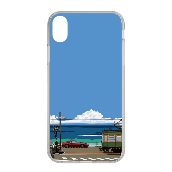 Slim Protection Case［ Studio Alec Shonan Story - Enoden and Ferrari 328GT ］