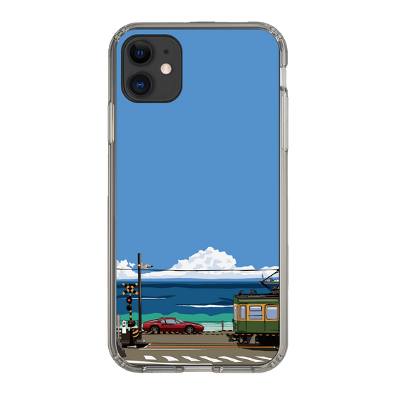 Slim Protection Case［ Studio Alec Shonan Story - Enoden and Ferrari 328GT ］