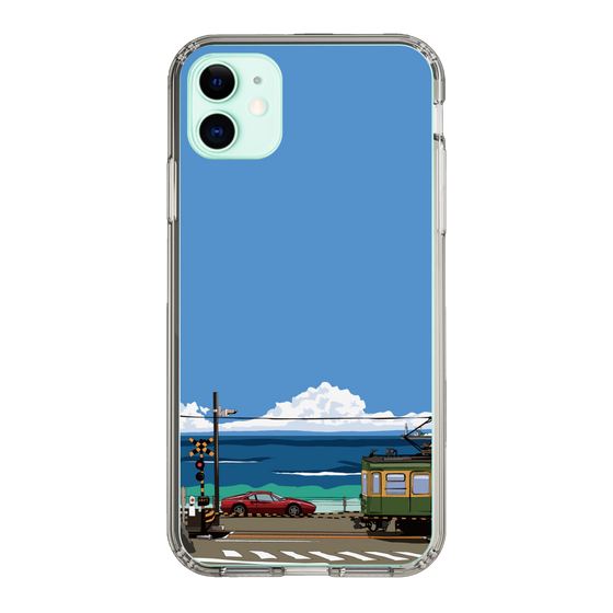 Slim Protection Case［ Studio Alec Shonan Story - Enoden and Ferrari 328GT ］