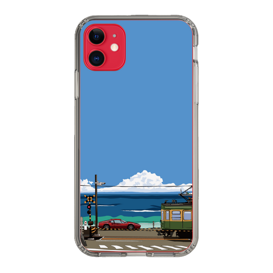 Slim Protection Case［ Studio Alec Shonan Story - Enoden and Ferrari 328GT ］