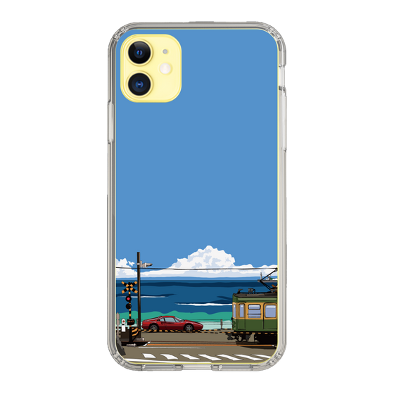 Slim Protection Case［ Studio Alec Shonan Story - Enoden and Ferrari 328GT ］