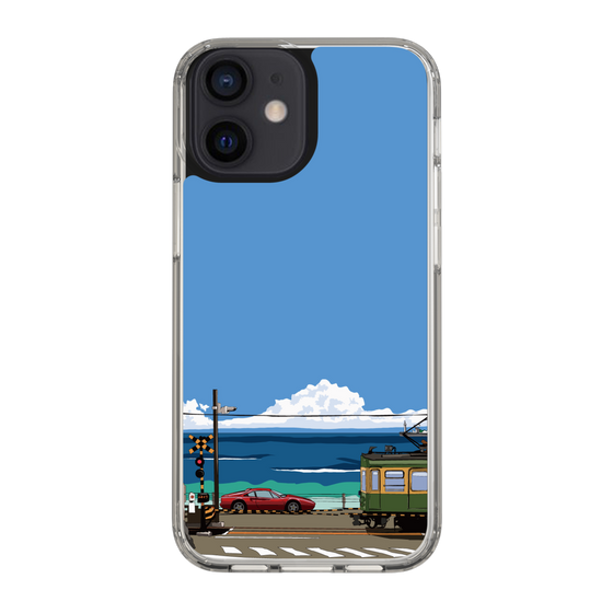 Slim Protection Case［ Studio Alec Shonan Story - Enoden and Ferrari 328GT ］