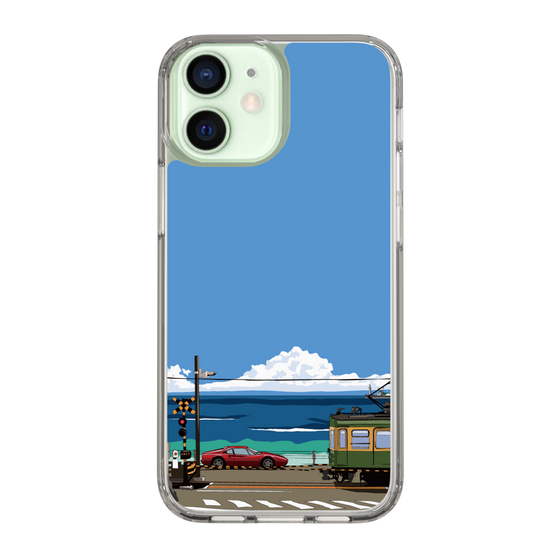 Slim Protection Case［ Studio Alec Shonan Story - Enoden and Ferrari 328GT ］