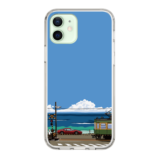 Slim Protection Case［ Studio Alec Shonan Story - Enoden and Ferrari 328GT ］