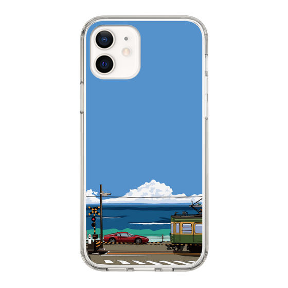 Slim Protection Case［ Studio Alec Shonan Story - Enoden and Ferrari 328GT ］