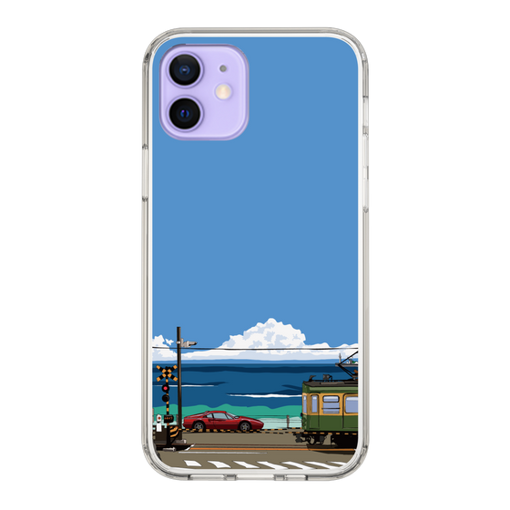 Slim Protection Case［ Studio Alec Shonan Story - Enoden and Ferrari 328GT ］