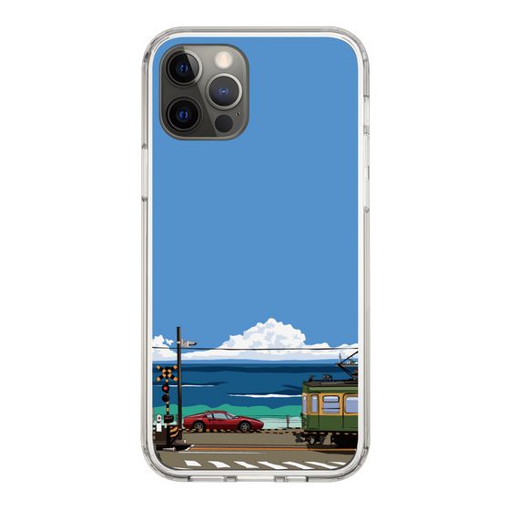 Slim Protection Case［ Studio Alec Shonan Story - Enoden and Ferrari 328GT ］