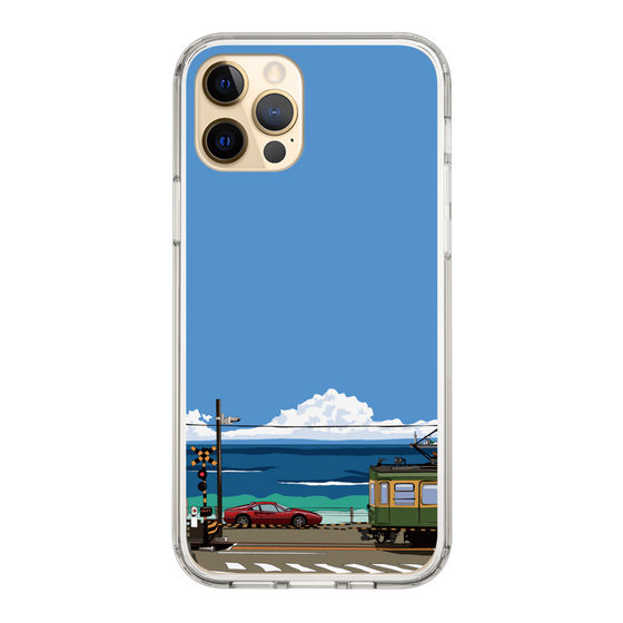Slim Protection Case［ Studio Alec Shonan Story - Enoden and Ferrari 328GT ］