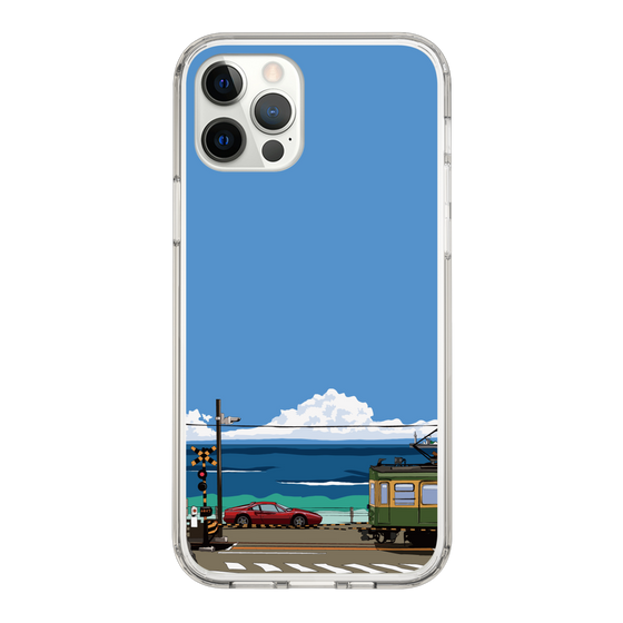 Slim Protection Case［ Studio Alec Shonan Story - Enoden and Ferrari 328GT ］