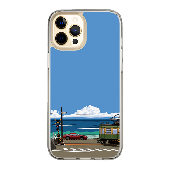 Slim Protection Case［ Studio Alec Shonan Story - Enoden and Ferrari 328GT ］