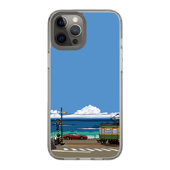 Slim Protection Case［ Studio Alec Shonan Story - Enoden and Ferrari 328GT ］