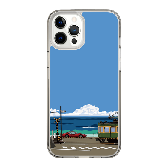 Slim Protection Case［ Studio Alec Shonan Story - Enoden and Ferrari 328GT ］
