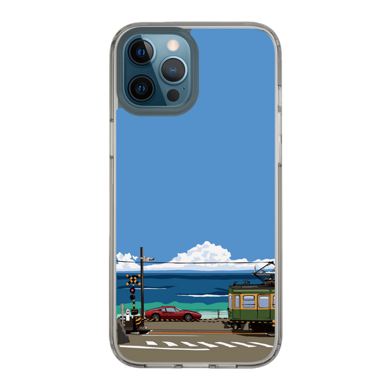 Slim Protection Case［ Studio Alec Shonan Story - Enoden and Ferrari 328GT ］