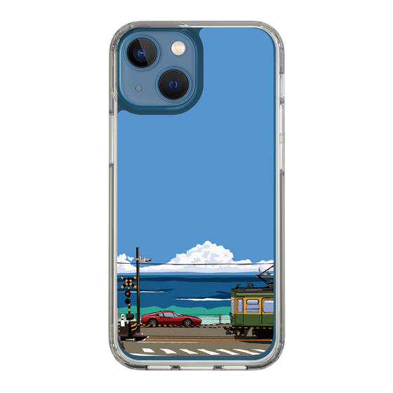 Slim Protection Case［ Studio Alec Shonan Story - Enoden and Ferrari 328GT ］