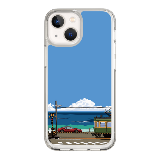 Slim Protection Case［ Studio Alec Shonan Story - Enoden and Ferrari 328GT ］