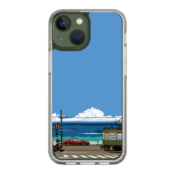 Slim Protection Case［ Studio Alec Shonan Story - Enoden and Ferrari 328GT ］