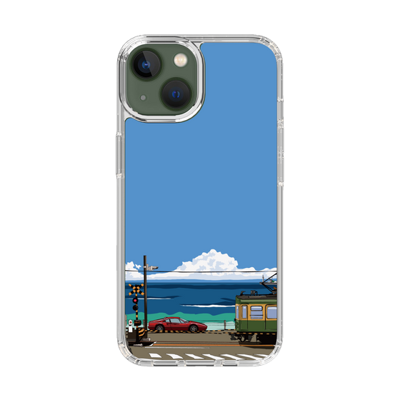 Slim Protection Case［ Studio Alec Shonan Story - Enoden and Ferrari 328GT ］