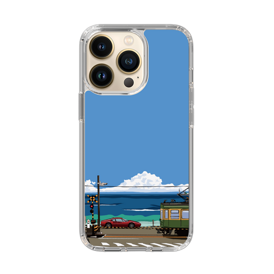 Slim Protection Case［ Studio Alec Shonan Story - Enoden and Ferrari 328GT ］