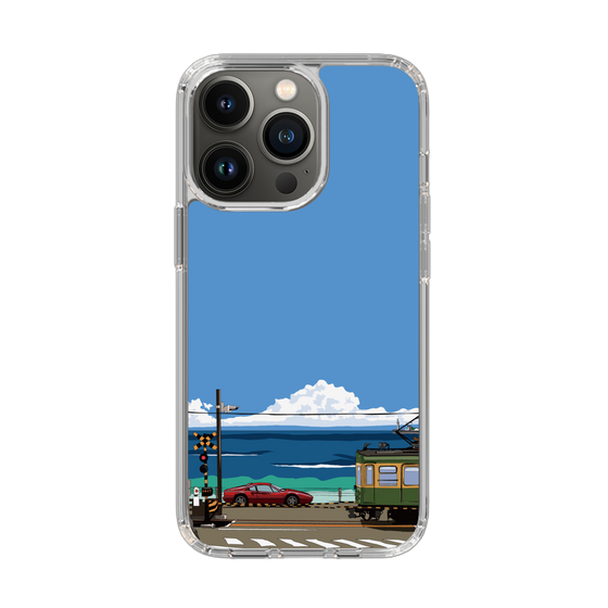 Slim Protection Case［ Studio Alec Shonan Story - Enoden and Ferrari 328GT ］