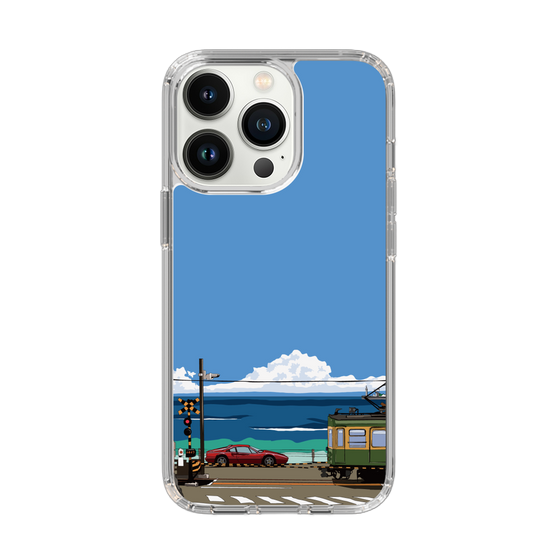 Slim Protection Case［ Studio Alec Shonan Story - Enoden and Ferrari 328GT ］